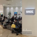 하남 스타필드 카페 매뉴팩트커피 두명이서 세잔먹음 존맛 콜드브루 폰던트, 카페라떼, 초코케익후기
