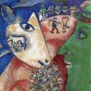 샤갈의 마을 이미지