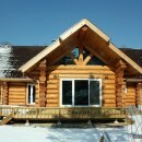 통나무집 이미지