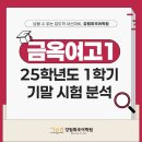 금옥여자고등학교 | [금옥여고 국어학원] 2025학년도 강원희국어학원 금옥여고1 1학기 기말고사 내신 분석