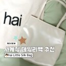 홈오브하이 | 봄 여름 가방 추천 / HOME OF HAI 홈오브하이 실크백 아이보리 후기 Little Silk Bag