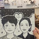 캐리커쳐 | 혜화데이트코스 예쁜 캐리커쳐 다락방캐리커쳐 후기!!!