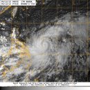 오늘의 날씨와 제 16호 태풍 산바(SANBA) 현재모습 이미지