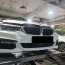 [종로구수입차정비부품/손세차/실내크리닝] BMW530i G30 18년식 오토미션오일/엔진오일교환/에어컨휠타/앞브레이크라이닝/디스크연마 이미지