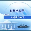 제12강 비용편익분석Ⅱ 이미지