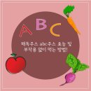 ABC 해독 주스의 효능 이미지