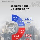 10•15 부동산 대책 여론조사 이미지