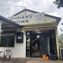 지환이네밥집 | 제주 구좌 지환이네밥집 비자림 고사리육개장 접착뼈국