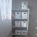 웰라운드 무역 | 원터치 폴딩 철제선반 간편한 접이식선반 수납 꿀템 W 웰라운드무역