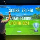 배틀존스크린골프 | [스크린골프] 드디어 라베 경신! 테디밸리CC 78타 싱글 달성 후기 (feat. 배틀존)