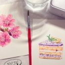 플러스펜 수채화로 그리는 일상스케치 이미지