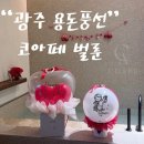 광주 핫한 선물 추천! 감동+재미 담은 열기구형 용돈풍선, 팝핀용돈 풍선