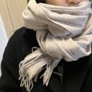 제이에스티나 목도리 오트밀 색상 후기/내돈내산