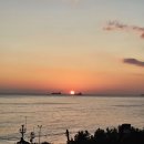 동해바다 새해 일출입니다. 이미지