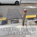 덕우환경 | 평택 차량 진입 방지를 위한 스텐 볼라드설치로 안전한 주차환경 완성!