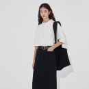 디애퍼처 코튼 미디스커트 블랙m 이미지