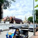 시원빌라 앞 호동초교 교문 건너편 | 치앙마이 여행_부모님과 두 아이랑 여행 호텔 추천_샬레 넘버 6 (Chala number 6)디럭스 발코니 &amp; 와야...