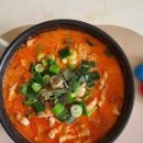 담백 고소한 김치 비지찌개 레시피 이미지