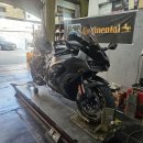 가와사키 ZX-10R 콘티넨탈 어택 뒤타이어 교체 후기 오토바이 정비 부품