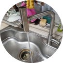 개포우성4차㉵ | 싱크대 수리 수전 철거 후 폭포 수전 설치