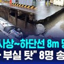 "공사 부실 탓" 부산 사상~하단선 땅꺼짐..교통공사 관계자 등 8명 송치 이미지