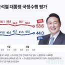 尹대통령 지지율 44.0%, 조사 이래 최고치…국힘 47.5%·민주 35.4% [데일리안 여론조사] 이미지