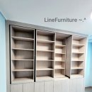 쌍용퍼니쳐 | 김해 라인퍼니처 맞춤제작 이중슬라이드책장 시공 후기｜부산_거제동 쌍용더플래티넘거제아시아드아파트