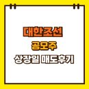 신영씨엔에스주 | 대한조선 공모주 상장일 매도 후기