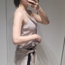 스카이블루 소프트 (SKYBLUE SOFT) | 포유어아이즈온리 모이르 소프트 가디건,모이르 니트...클레아 카프리 팬츠 착샷, 코디, 1년간 착용후기