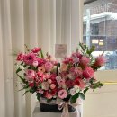 청오빌딩 | 강남꽃집 차오르플라워 엄마의 칠순꽃바구니 대형꽃바구니 제작!