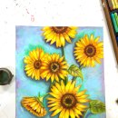 쉽게 그리는 크레용화(오일 파스텔화) | [흥덕/광교/영통] 수채화 성인 취미미술🎨