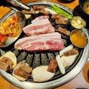 버스정류장(동부시장맞은편) | 상봉 한마음 정육식당 중랑역점 주차 놀이방 아이와 함께 방문 후기