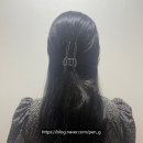 리몬헤어 | 머리숱 많아도 잘 묶이는 실버 리몬 헤어 집게핀 TAE H 주문 솔직후기