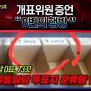 자유통일당 0표 73곳, 8번 자유통일당 투표지 분류함 없음! 이미지