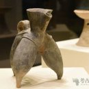 신석기시대 축위성 고고학 유적 기하학문 토기 유물. ﻿ 이미지