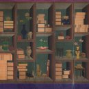 Sun-Aesthetic | 국립중앙박물관 _ 책가도 Chaekgado, Painting of Books and Stationery 1