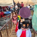 라오스여자 몽족축제 이미지