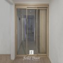 상인동방현대 | 대구중문업체 상인동방현대 아파트 우드 초슬림3연동도어 펠리즈도어에서 시공 완료했어요!