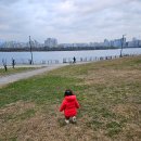 서강나루공원 횡단보도 앞 | 서울 아이와 가볼만한 곳, 추워지기 전에 다녀온 여의도 한강공원