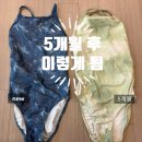 소냐레바이 2번째 구매 사인 라이트 블루 xs ｜ 5개월 착용후 상태