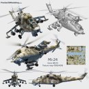 Mi-24V/VP `Russian Air Force Hind` #12523 [1/72th ACADEMY MADE IN KOREA] 이미지
