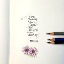 색연필 붓펜 그림 손글씨 이미지