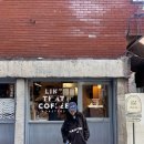 2145 | 브라운 그레이 레이어드 코디 (노티카 하프집업, 포르어 니트 스커트, 나이키 P6000)