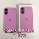 아이폰16 핑크 구매 후기 / 부산 양산 휴대폰 성지 추천