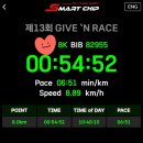 6437 | //8km 마라톤 후기// 첫 대회 기록 공개 | 54분 52초, 순위 &amp; 구간별 느낌