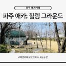 시운힐링 | 파주 애견카페 힐링그라운드 내돈 후기｜8kg 이하 강아지 오프리시 운동장과 벚꽃 명소