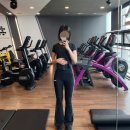 굿모닝건강랜드 | [HDEX] 내돈내산ㅣ우먼스 서포트 파이핑 부츠컷 레깅스 블랙 사이즈 착샷후기