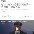 정부 "IAEA 사무총장, 회원국의 日 사무소 상주 거부" 이미지