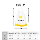 DMC 앨리트 캔디(노랑이) 사이즈 S 후기/발볼 넓은 뉴발 235, 컨버스 240 기준