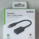 036 | 벨킨 3.0 USB C to USB A 어댑터 F2CU036btBLK, 구매 후기, 모바일 액세서리 (충전기, 케이블 등) 업체...